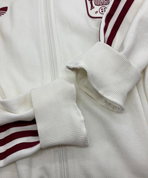 adidas（アディダス）adidas (アディダス) スペイン代表 26 アウェイ アンセムジャケット ホワイト サイズ:3XLの古着・服飾アイテム