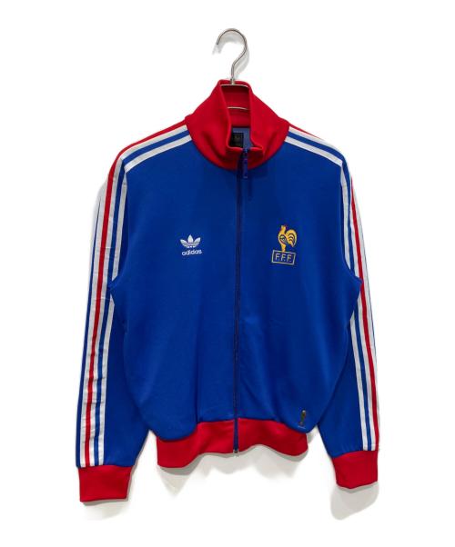 adidas（アディダス）adidas (アディダス) 00’S トラックジャケット ネイビー×レッド サイズ:Mの古着・服飾アイテム