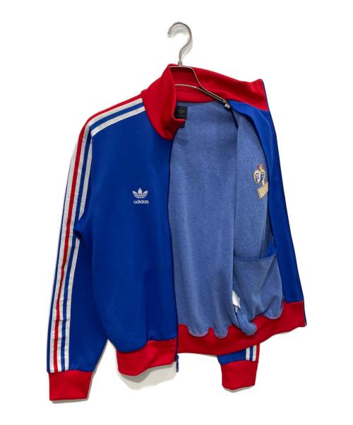 adidas（アディダス）adidas (アディダス) 00’S トラックジャケット ネイビー×レッド サイズ:Mの古着・服飾アイテム