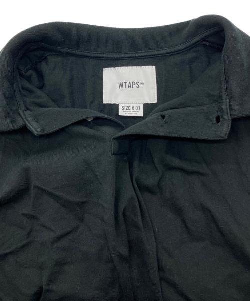 WTAPS（ダブルタップス）WTAPS (ダブルタップス) ポロシャツ ブラック サイズ:1の古着・服飾アイテム