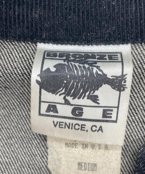 BRONZE AGE（ブロンズエイジ）BRONZE AGE (ブロンズエイジ) 90sコーデュロイカラーカバーオール ブラック サイズ:Mの古着・服飾アイテム