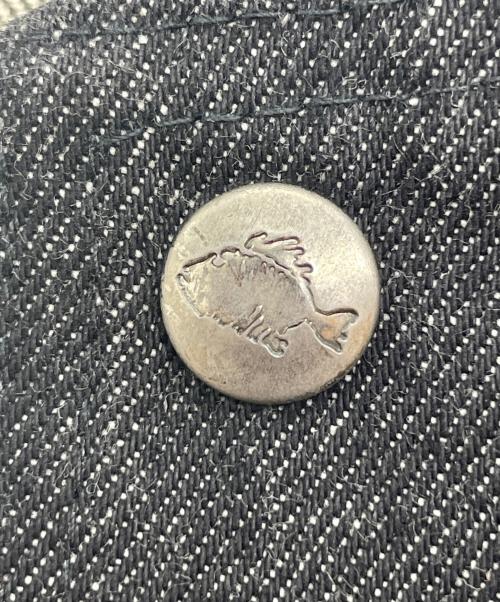 BRONZE AGE（ブロンズエイジ）BRONZE AGE (ブロンズエイジ) 90sコーデュロイカラーカバーオール ブラック サイズ:Mの古着・服飾アイテム