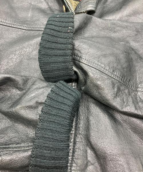 McGREGOR（マックレガー）McGREGOR (マックレガー) レザーファラオジャケット ブラック サイズ:Mの古着・服飾アイテム