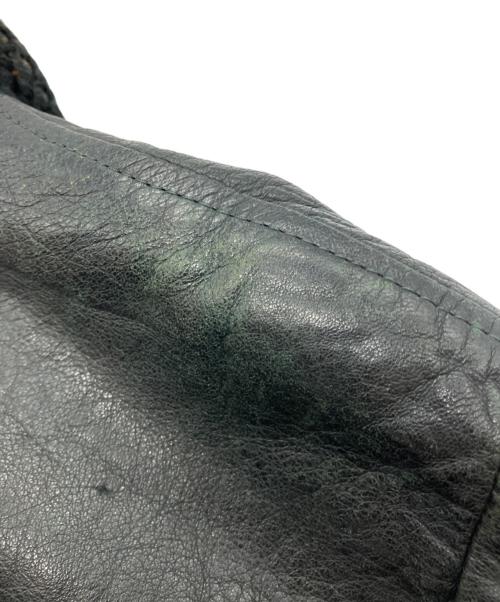 McGREGOR（マックレガー）McGREGOR (マックレガー) レザーファラオジャケット ブラック サイズ:Mの古着・服飾アイテム