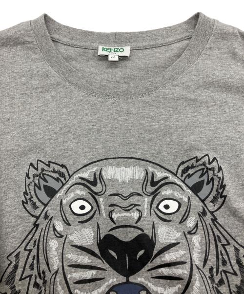 KENZO（ケンゾー）KENZO (ケンゾー) タイガープリントTシャツ　F855TS0504Y1 グレー サイズ:Mの古着・服飾アイテム