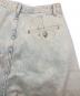中古・古着 MM6 Maison Margiela (エムエムシックスメゾンマルジェラ) Wide-Leg Acid-Wash デニムパンツ　S32KA0577 S30460 ブルー サイズ:36：14000円