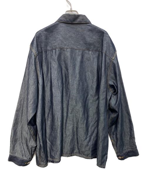 binine9（ビナイン）binine9 (ビナイン) 6oz Silk Denim Work Jacket　BN0125-107 インディゴ サイズ:Mの古着・服飾アイテム