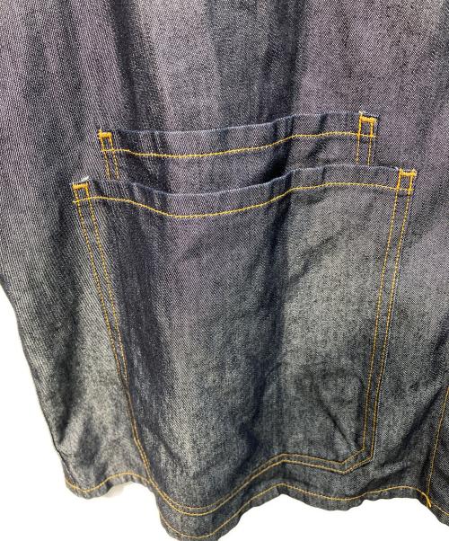 binine9（ビナイン）binine9 (ビナイン) 6oz Silk Denim Work Jacket　BN0125-107 インディゴ サイズ:Mの古着・服飾アイテム