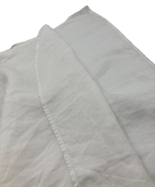 KAGURE（カグレ）kagure (カグレ) リネンシャツワンピース　GA25-26M003 ホワイト サイズ:Freeの古着・服飾アイテム