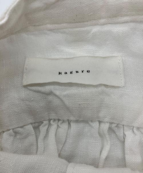 KAGURE（カグレ）kagure (カグレ) リネンシャツワンピース　GA25-26M003 ホワイト サイズ:Freeの古着・服飾アイテム