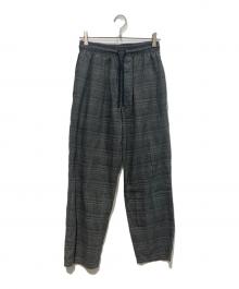 WTAPS（ダブルタップス）の古着「ROUSERS LNRY. POPLIN. TEXT パンツ　241CWDT-PTM05」｜グレー