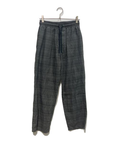 WTAPS（ダブルタップス）WTAPS (ダブルタップス) ROUSERS LNRY. POPLIN. TEXT パンツ　241CWDT-PTM05 グレー サイズ:01の古着・服飾アイテム
