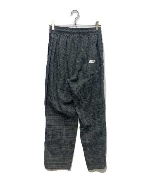 WTAPS（ダブルタップス）WTAPS (ダブルタップス) ROUSERS LNRY. POPLIN. TEXT パンツ　241CWDT-PTM05 グレー サイズ:01の古着・服飾アイテム