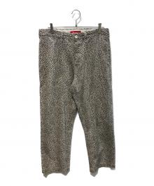 SUPREME（シュプリーム）の古着「Chino Pant　FW25 Leopard 」｜ベージュ