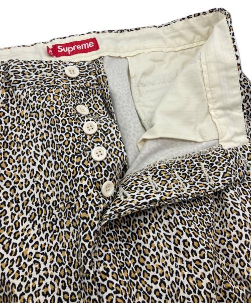 SUPREME（シュプリーム）Supreme (シュプリーム) Chino Pant　FW25 Leopard  ベージュ サイズ:W32の古着・服飾アイテム