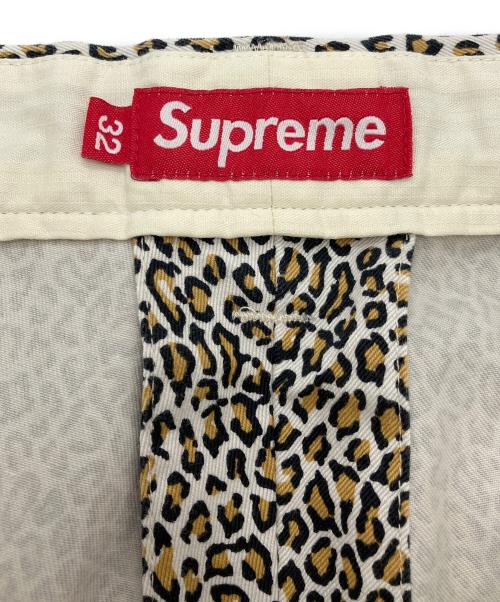 SUPREME（シュプリーム）Supreme (シュプリーム) Chino Pant　FW25 Leopard  ベージュ サイズ:W32の古着・服飾アイテム