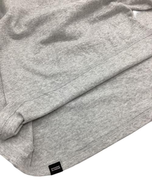 Hysteric Glamour（ヒステリックグラマー）Hysteric Glamour (ヒステリックグラマー) HYSTERIC DAY Tシャツ  02241CT20 グレー サイズ:Lの古着・服飾アイテム