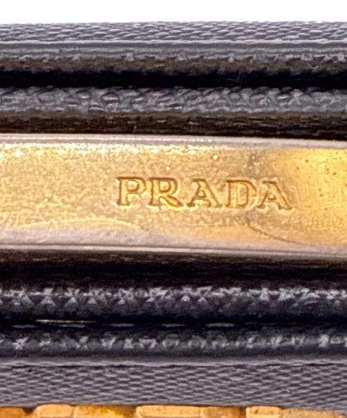 PRADA（プラダ）PRADA (プラダ) 長財布 ブラック サイズ:-の古着・服飾アイテム