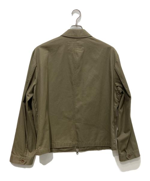BANANA REPUBLIC（バナナリパブリック）BANANA REPUBLIC (バナナリパブリック) 00sダブルジップジャケット カーキ サイズ:Lの古着・服飾アイテム
