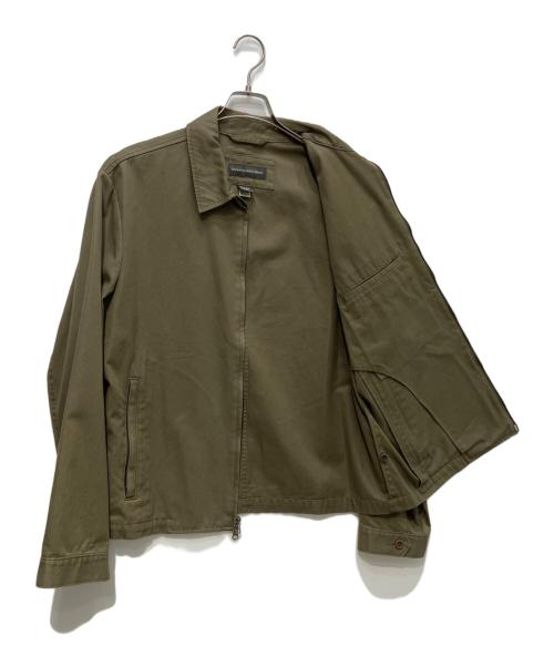 BANANA REPUBLIC（バナナリパブリック）BANANA REPUBLIC (バナナリパブリック) 00sダブルジップジャケット カーキ サイズ:Lの古着・服飾アイテム