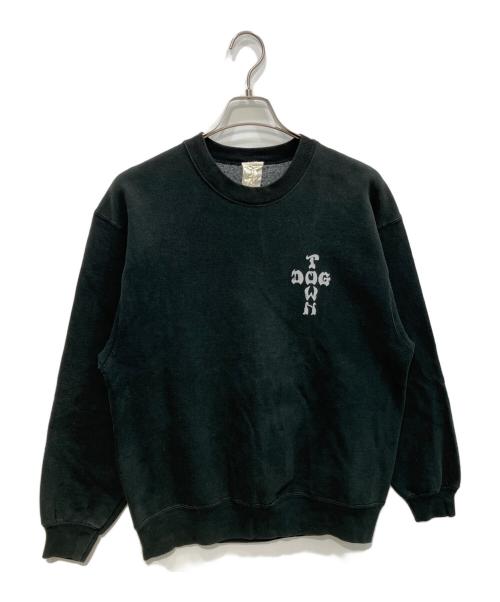 DOG TOWN（ドッグ タウン）DOG TOWN (ドッグ タウン) バックプリントスウェット ブラック サイズ:Mの古着・服飾アイテム