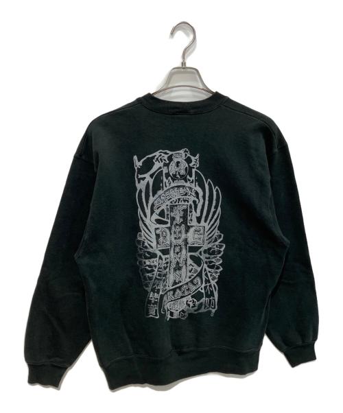 DOG TOWN（ドッグ タウン）DOG TOWN (ドッグ タウン) バックプリントスウェット ブラック サイズ:Mの古着・服飾アイテム
