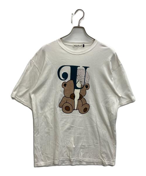 UNDERCOVER（アンダーカバー）UNDERCOVER (アンダーカバー) TEE BRAIN U BEAR ホワイト サイズ:SIZE4の古着・服飾アイテム