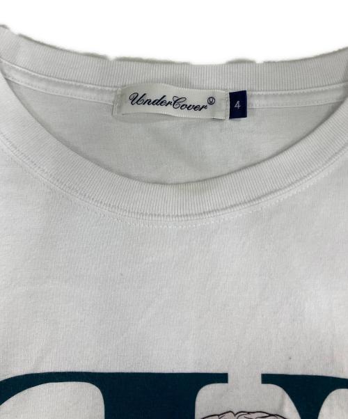 UNDERCOVER（アンダーカバー）UNDERCOVER (アンダーカバー) TEE BRAIN U BEAR ホワイト サイズ:SIZE4の古着・服飾アイテム