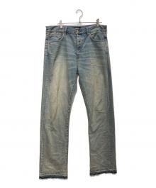 AMIRI（アミリ）の古着「ストレートデニムパンツ」｜インディゴ