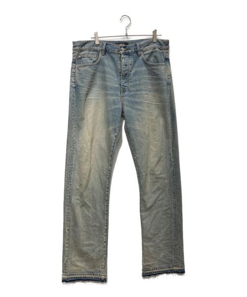 AMIRI（アミリ）AMIRI (アミリ) ストレートデニムパンツ インディゴ サイズ:34の古着・服飾アイテム