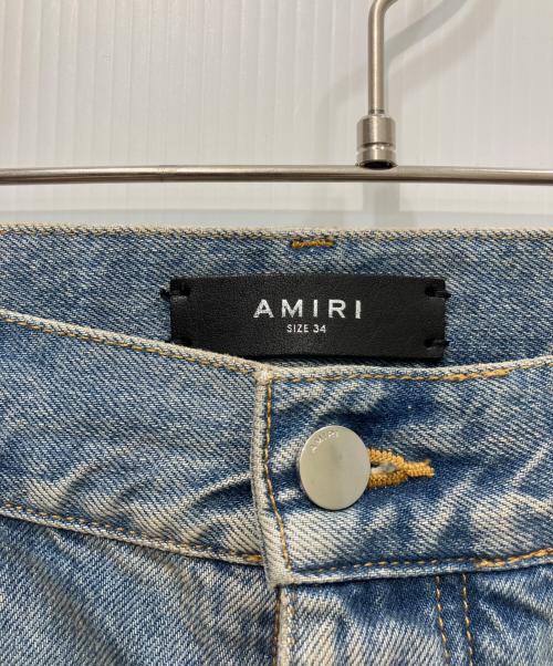 AMIRI（アミリ）AMIRI (アミリ) ストレートデニムパンツ インディゴ サイズ:34の古着・服飾アイテム