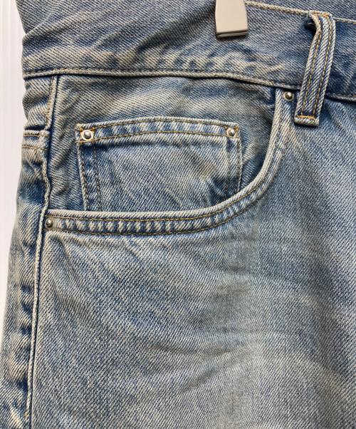 AMIRI（アミリ）AMIRI (アミリ) ストレートデニムパンツ インディゴ サイズ:34の古着・服飾アイテム