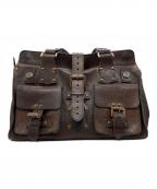 MULBERRYマルベリー）の古着「ロクサンヌ レザーボストンバッグ」｜ブラウン