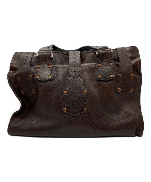 MULBERRY（マルベリー）MULBERRY (マルベリー) ロクサンヌ レザーボストンバッグ ブラウン サイズ:-の古着・服飾アイテム