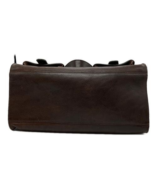 MULBERRY（マルベリー）MULBERRY (マルベリー) ロクサンヌ レザーボストンバッグ ブラウン サイズ:-の古着・服飾アイテム