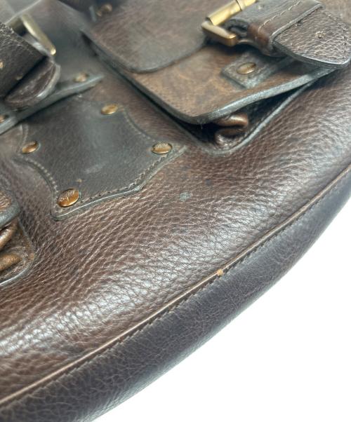 MULBERRY（マルベリー）MULBERRY (マルベリー) ロクサンヌ レザーボストンバッグ ブラウン サイズ:-の古着・服飾アイテム