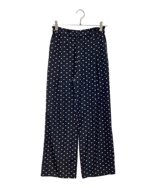 JOURNAL STANDARD relume（ジャーナルスタンダード レリューム）JOURNAL STANDARD relume (ジャーナルスタンダード レリューム) ランダムドットイージーパンツ　 26SS ブラック サイズ:Free 未使用品の古着・服飾アイテム