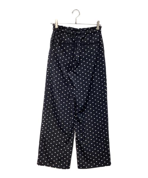 JOURNAL STANDARD relume（ジャーナルスタンダード レリューム）JOURNAL STANDARD relume (ジャーナルスタンダード レリューム) ランダムドットイージーパンツ　 26SS ブラック サイズ:Free 未使用品の古着・服飾アイテム