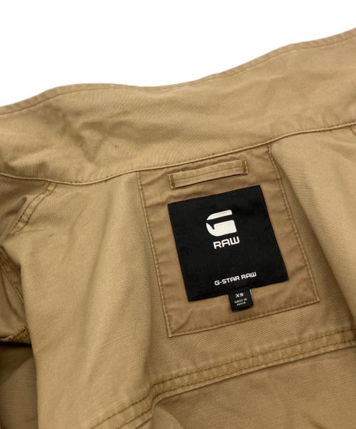 G-STAR RAW（ジースターロゥ）G-STAR RAW (ジースターロゥ) JAK OVERSHIRT ベージュ サイズ:XSの古着・服飾アイテム