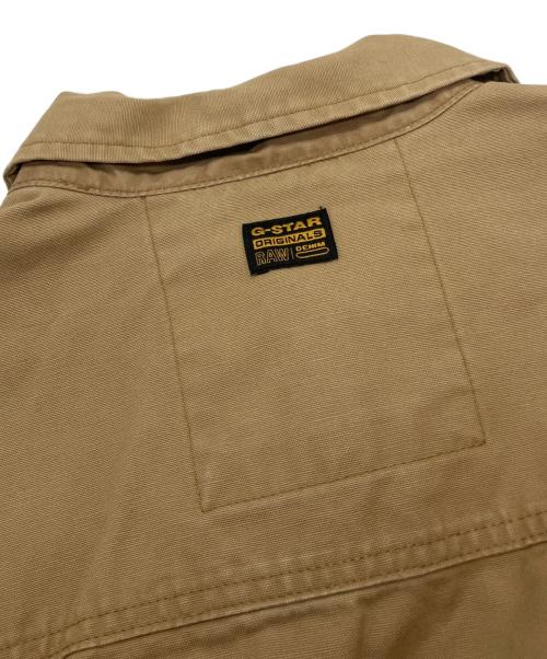 G-STAR RAW（ジースターロゥ）G-STAR RAW (ジースターロゥ) JAK OVERSHIRT ベージュ サイズ:XSの古着・服飾アイテム