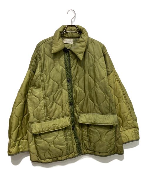 77circa（ナナナナサーカ）77circa (ナナナナサーカ) リメイクミリタリージャケット グリーン サイズ:-の古着・服飾アイテム