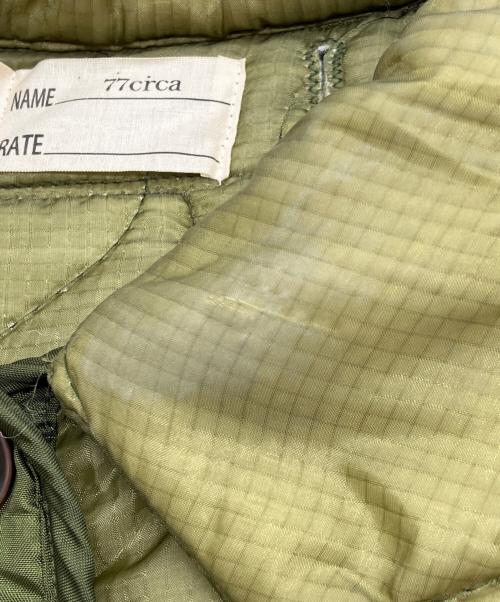 77circa（ナナナナサーカ）77circa (ナナナナサーカ) リメイクミリタリージャケット グリーン サイズ:-の古着・服飾アイテム