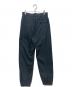 AURALEE (オーラリー) WASHED COTTON NYLON WEATHER EASY PANTS ブラック サイズ:3：15000円