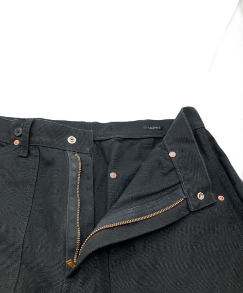 COMOLI（コモリ）COMOLI (コモリ) コットンダックペインターパンツ ブラック サイズ:1の古着・服飾アイテム