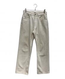 AURALEE（オーラリー）の古着「HARD TWIST DENIM 5P PANTS　A20SP02DM」｜ホワイト