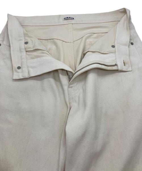AURALEE（オーラリー）AURALEE (オーラリー) HARD TWIST DENIM 5P PANTS　A20SP02DM ホワイト サイズ:30の古着・服飾アイテム