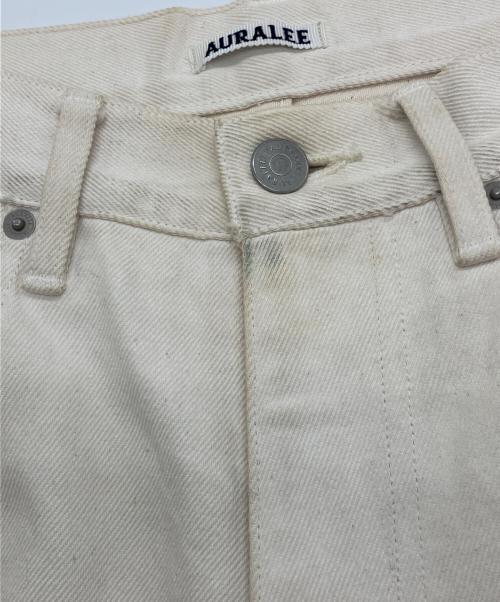 AURALEE（オーラリー）AURALEE (オーラリー) HARD TWIST DENIM 5P PANTS　A20SP02DM ホワイト サイズ:30の古着・服飾アイテム