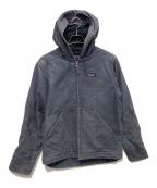 Patagoniaパタゴニア）の古着「Lined Canvas Hoody　15年製」｜グレー