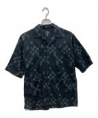 Needlesニードルズ）の古着「Cabana Shirt-Circle Emb　IN167」｜ブラック