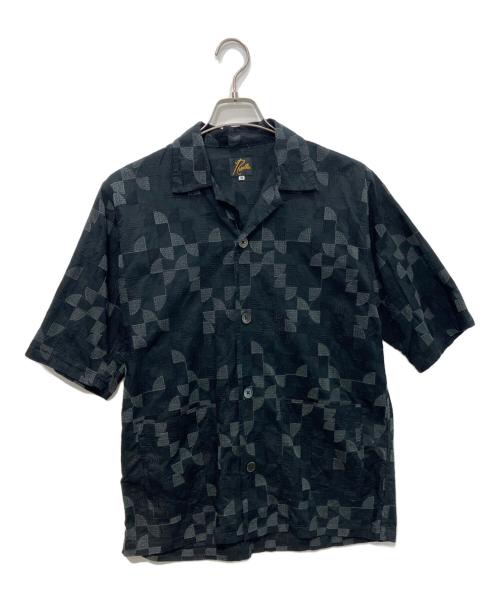 Needles（ニードルズ）Needles (ニードルズ) Cabana Shirt-Circle Emb　IN167 ブラック サイズ:Mの古着・服飾アイテム